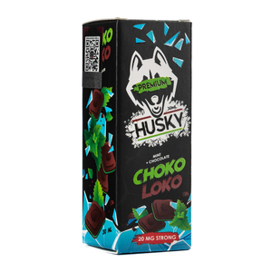 Жидкость HUSKY Premium Salt Strong Choko Loko (Мятный шоколад) 2% 30 мл PG 50 | VG 50