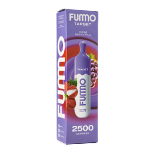 Одноразовая электронная сигарета Fummo Target Lychee Grape (Личи виноград) 2500 затяжек