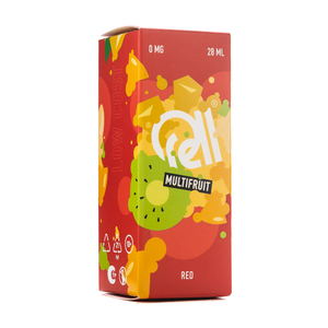 МК Жидкость Rell Low Cost Salt Multifruit (Тропический фрукт) 0% 28 мл PG 50 | VG 50