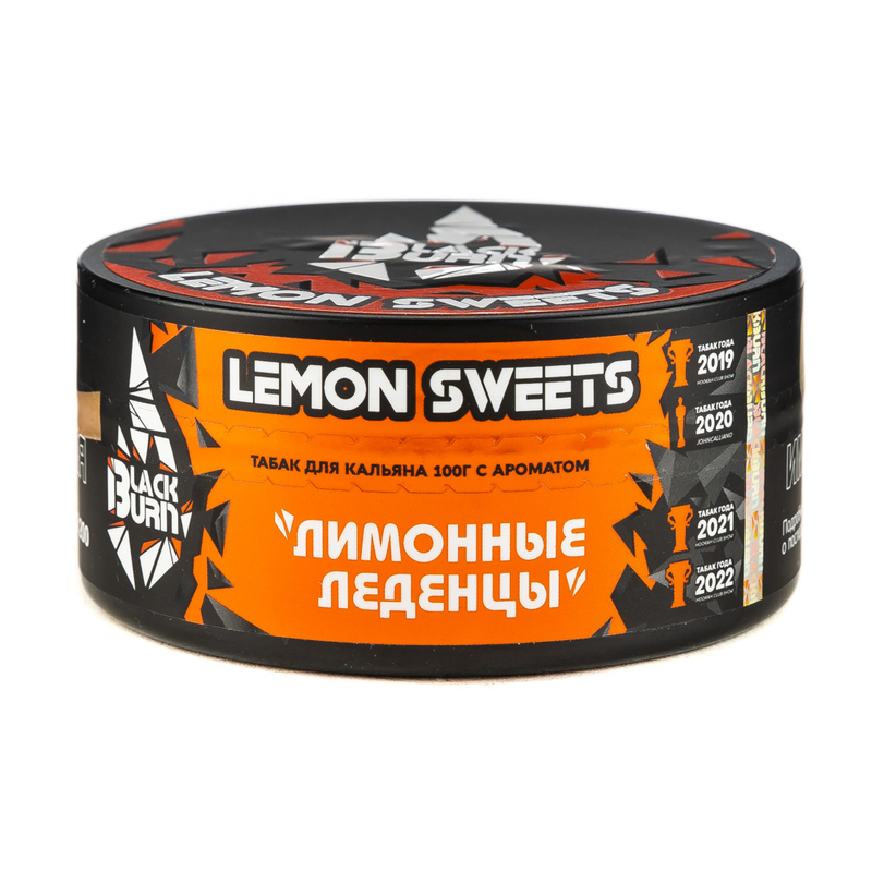 МК Табак Burn Black Lemon Sweets (Лимонный мармелад) 100 г