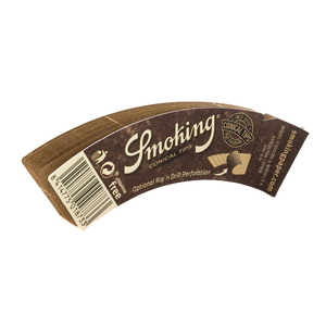 Фильтры для самокруток SMOKING KING SIZE Slim Brown Conical Tips 33 шт