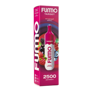Одноразовая электронная сигарета Fummo Target Mixed Berries (Ягодный микс) 2500 затяжек