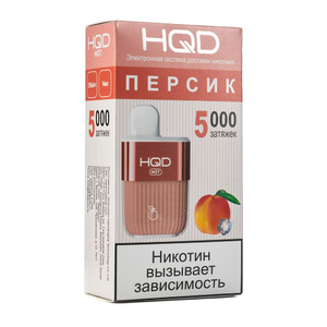 МК Одноразовая электронная сигарета HQD Hot Персик 5000 затяжек
