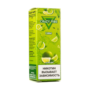 MK Жидкость Crazy Vibe Lime 2% 10 мл PG 50 | VG 50