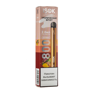 МК Одноразовая электронная сигарета Isok X Тропический Фрукт 800 затяжек