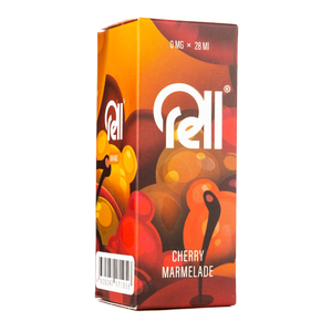 МК Жидкость Rell Salt Orange Cherry Marmelade (Вишневый мармелад) 0% 28 мл PG 50 | VG 50