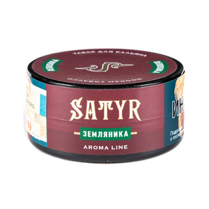 Табак Satyr Aroma Omega DEDUSHKA (Лесная Земляника) 25 г