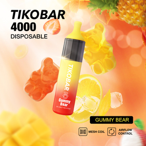 Одноразовая Электронная Сигарета TIKOBAR Gummy Bear 4000 Затяжек