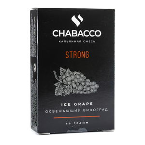 МК Кальянная смесь Chabacco Strong  Ice Grape (Освежающий виноград) 50 г
