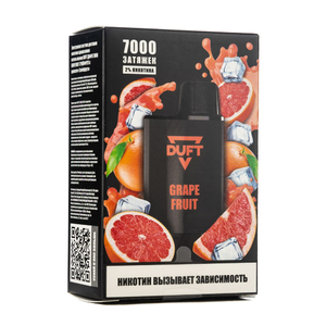 МК Одноразовая электронная сигарета Duft Grapefruit (Грейпфрут) 7000 затяжек
