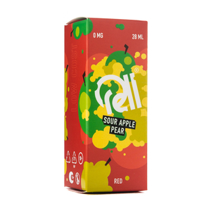 МК Жидкость Rell Low Cost Salt Sour Apple Pear (Кислое яблоко и груша) 0% 28 мл PG 50 | VG 50