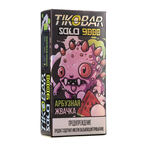 MK Одноразовая Электронная Сигарета TIKOBAR Solo Watermelon Bubble Gum (Арбузная Жвачка) 9000 Затяжек