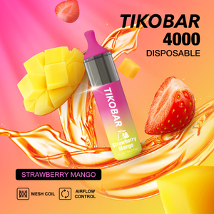 Одноразовая Электронная Сигарета TIKOBAR Starwberry Mango 4000 Затяжек