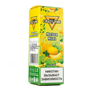 MK Жидкость Crazy Vibe Melon Mint 2% 30 мл PG 50 | VG 50