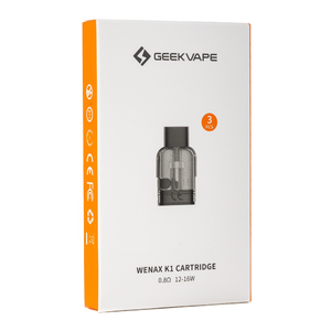 Упаковка сменных картриджей Geek Vape Wenax K1 0.8 ohm (В упаковке 3 шт)