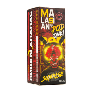 MK Жидкость Malasian X Podonki Cherry Sunrise (Вишня Ананас) 2% 30 мл PG 50 | VG 50