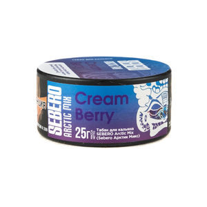 Табак Sebero Arctic Mix Cream Berry (Черника Ваниль Вишня Гранат Чай Арктик) 25 г