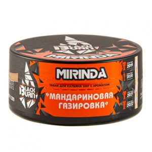 Табак Burn Black Mirinda (Мандариновая газировка) 100 г